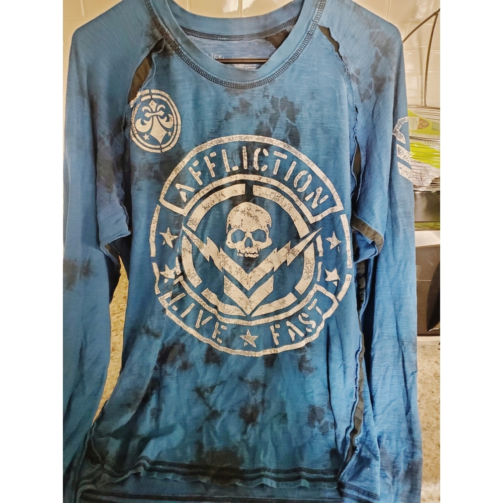 Affliction mens long sleeve